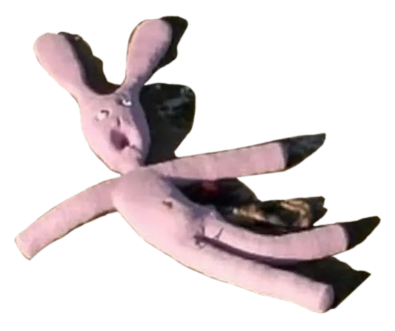 the giant decaying rabbit