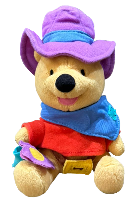 a winnie pooh plushie