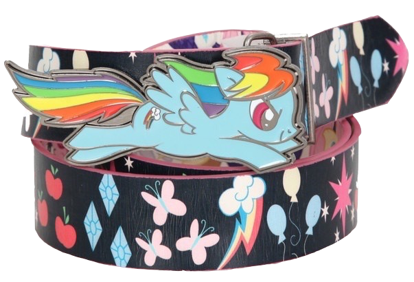 rainbow dash belt