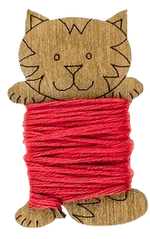 cat thread bobbin