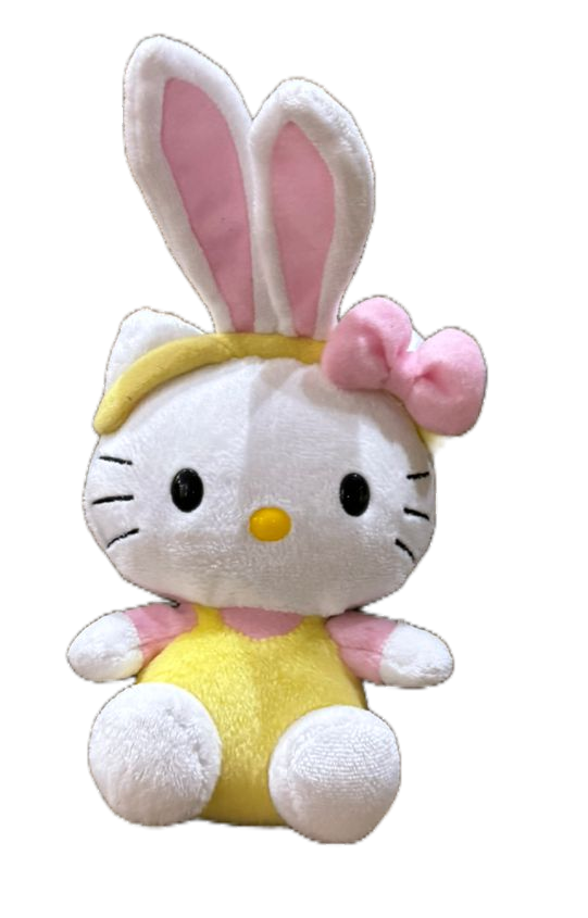 an easter hello kitty, with bunny ears